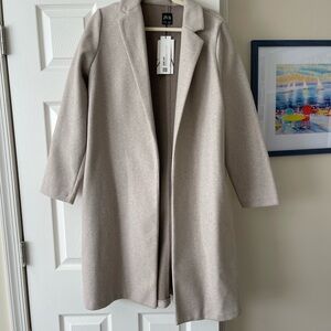 Zara long jacket, new with tags